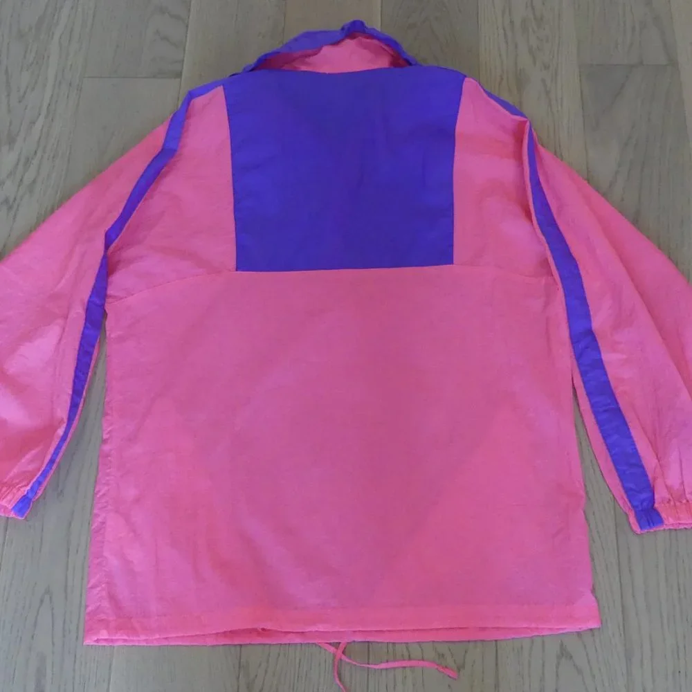Paradise Beach Club Pink/Purple Large Jacket - Picture 6 of 6